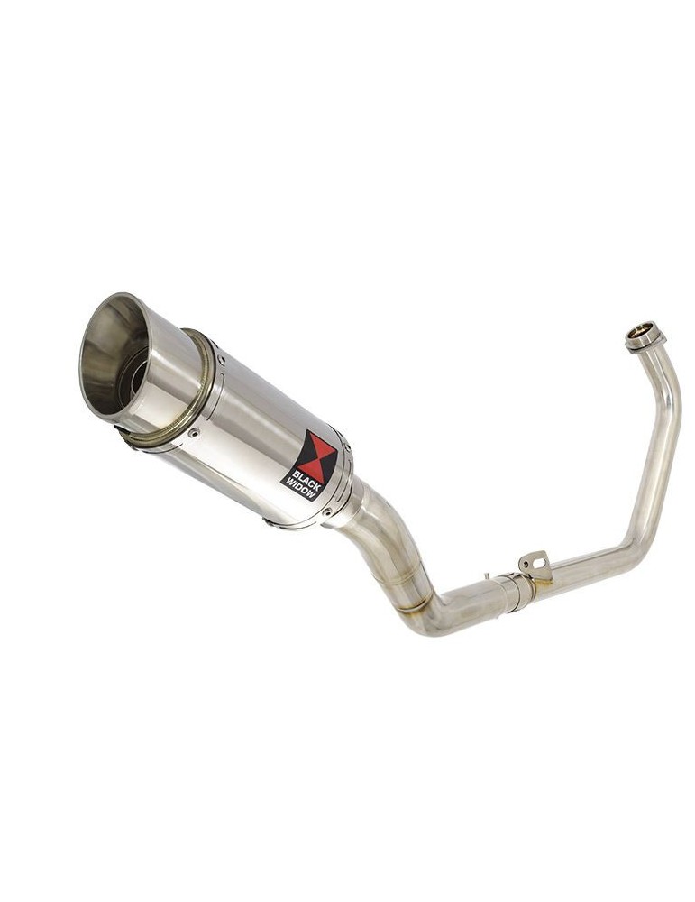 CBR250R MC41 2011-2014 De Cat Ligne complètes + Rond Silencieux En Inox 200mm