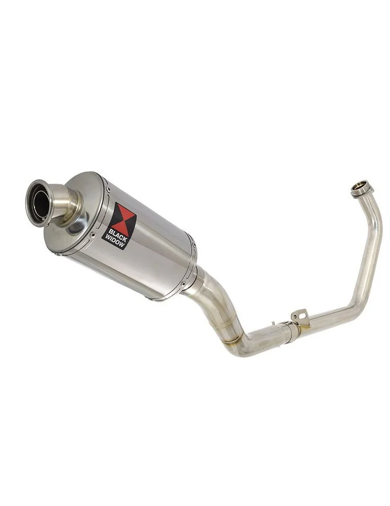 CBR300R NC51 2014-2017 Decata Ligne complète + Silencieux Ovale En Inox 230mm