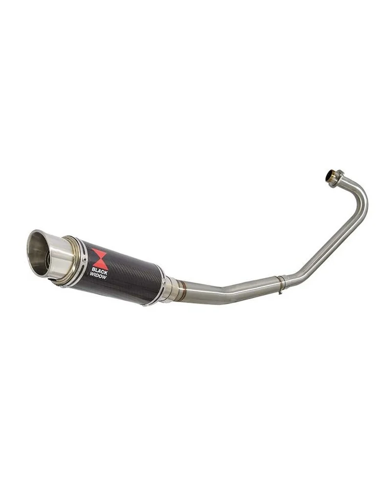 CBF125 2008-2017 Ligne complète & Silencieux GP Rond En Carbone 230mm