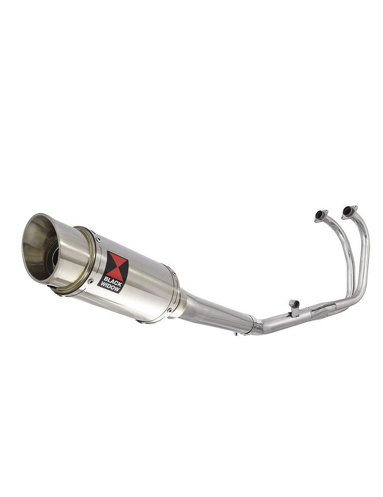 CBF500 CBF 500 2004-2007 Ligne complètes & Rond Silencieux En Inox 200mm