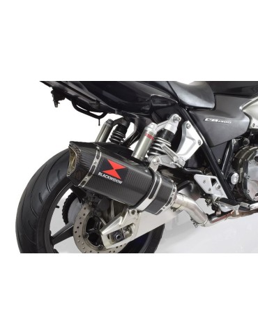 CB1300 S F SC54 2003-2015 Exhaust tube de raccord &  Hexagonal En Carbone Silencieux 300mm