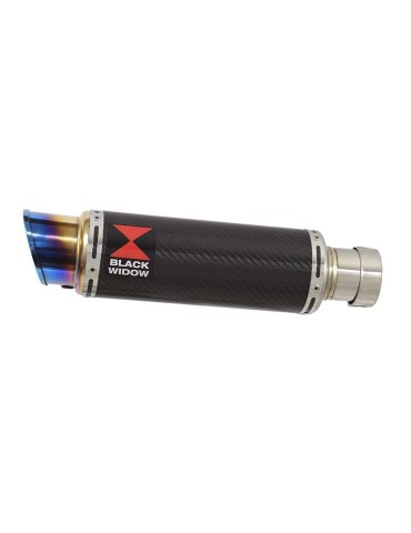 CB1300 S F SC54 2003-2015 Exhaust tube de raccord &  Silencieux GP Rond En Carbone & Blue En Inox Tip 230mm