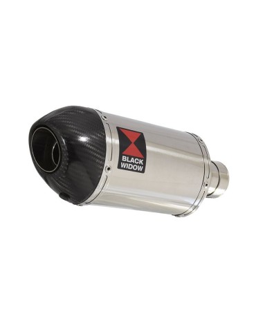 CB 650 F CB650F 2014-2017 Décatalyseur Ligne complètes & Ovale Silencieux En Inox + Carbon Tip 200mm