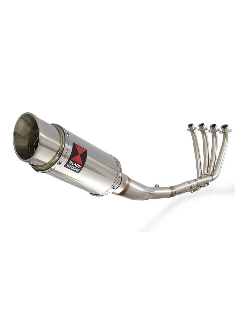CB 650 F CB650F 2014-2017 Décatalyseur Ligne complètes & Rond Silencieux En Inox 200mm