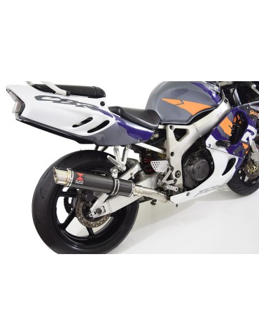 CBR 900 RR Fireblade Performance Race Ligne Complète & Silencieux GP Rond En Carbone 350mm