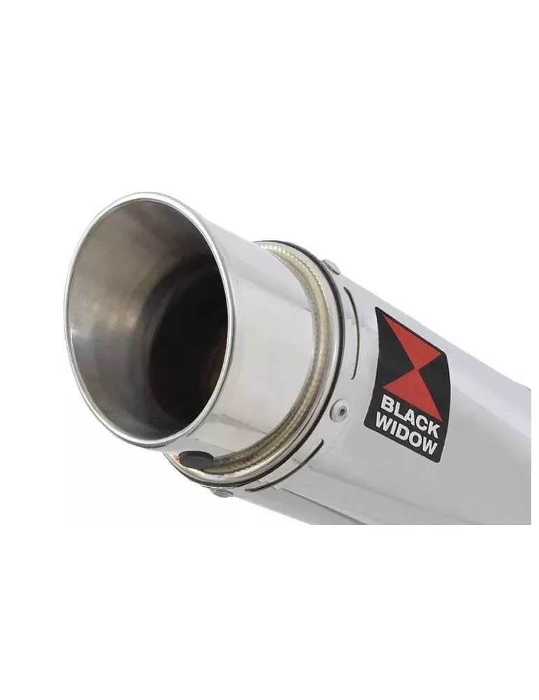 CBR1100 CBR 1100 XX Blackbird 4-1 Ligne complète & Silencieux Rond En Inox 200mm