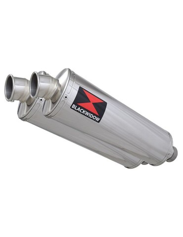 CBR1100 CBR 1100 XX Blackbird 4-2 Tube de raccord et Silencieux Rond En Inox 400mm