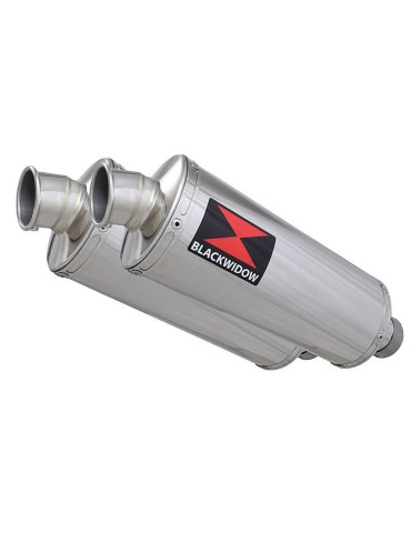 CBR1100 CBR 1100 XX Blackbird 4-2 Tube de raccord et Silencieux Ovale En Inox 300mm