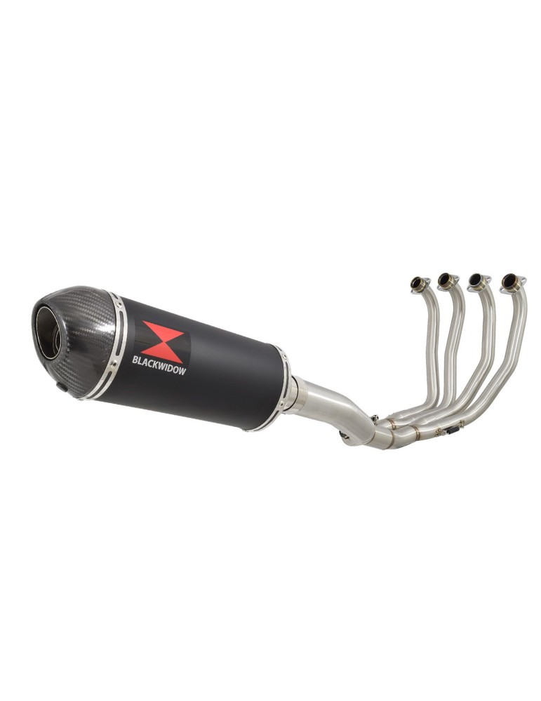 CBR 900 RR Fireblade Performance Race Ligne Complète & Silencieux Ovale Noir Inox+ Carbone Tip 300mm