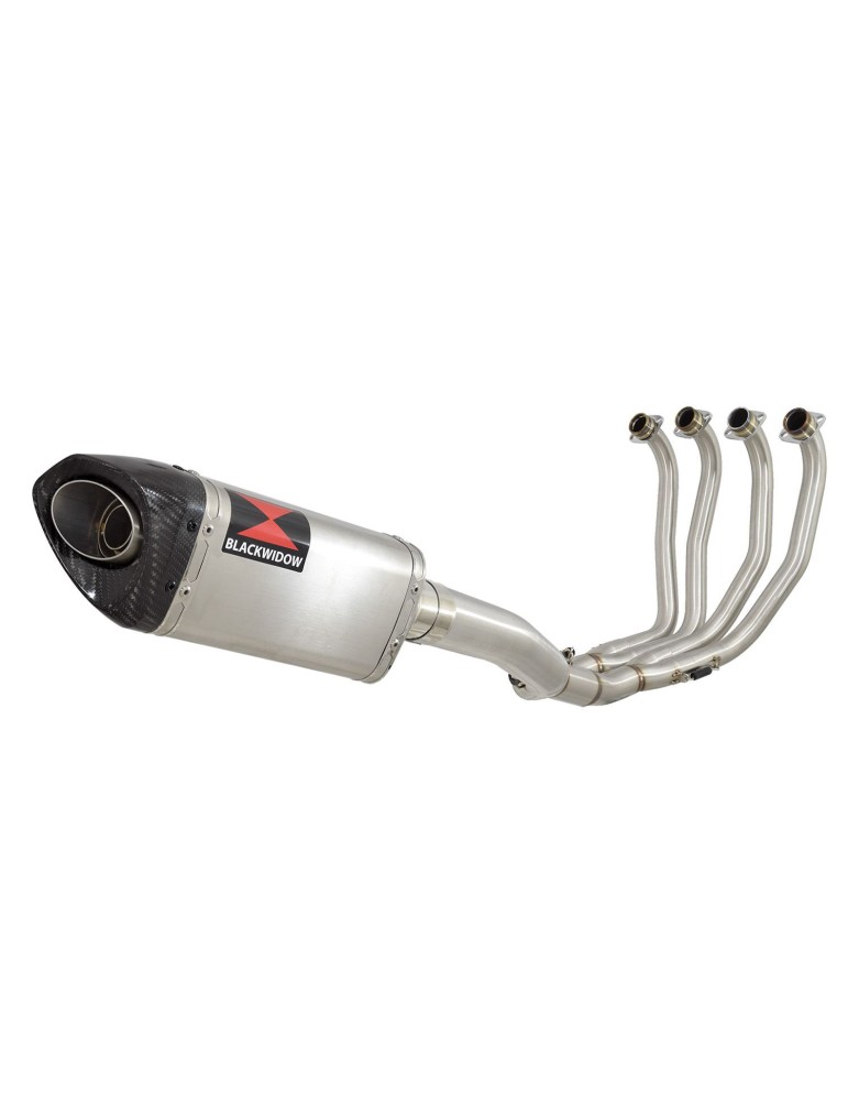 CBR 900 RR Fireblade Performance Race Ligne Complète & Silencieux Tri Ovale Inox + Carbone Tip 250mm