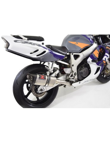 CBR 900 RR Fireblade Performance Race Ligne Complète & Silencieux Tri Ovale Inox + Carbone Tip 250mm