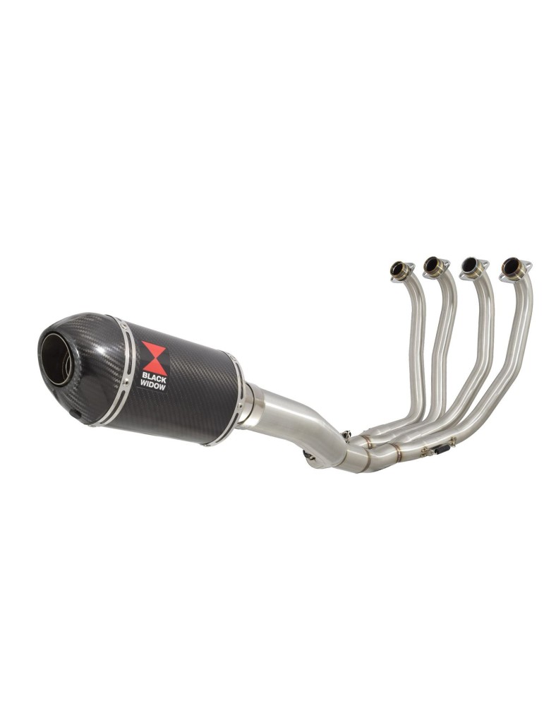 CBR 900 RR Fireblade Performance Race Ligne Complète & Silencieux Ovale En Carbone + Carbone Tip 200mm