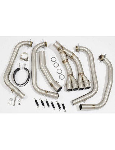 CBR 900 RR Fireblade Performance Race Ligne Complète & Silencieux Ovale Inox + Carbone Tip 200mm