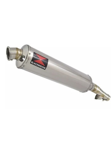 Honda NC 700 S (RC61) 2012-2014 Kit Silencieux : Silencieux Rond Inox 400mm