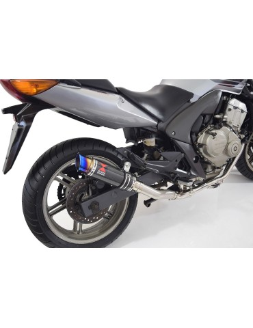 CBF600 S N SA (PC43) 08-13 Ligne complète & Silencieux GP Rond Carbone & canule Anodisée 230mm