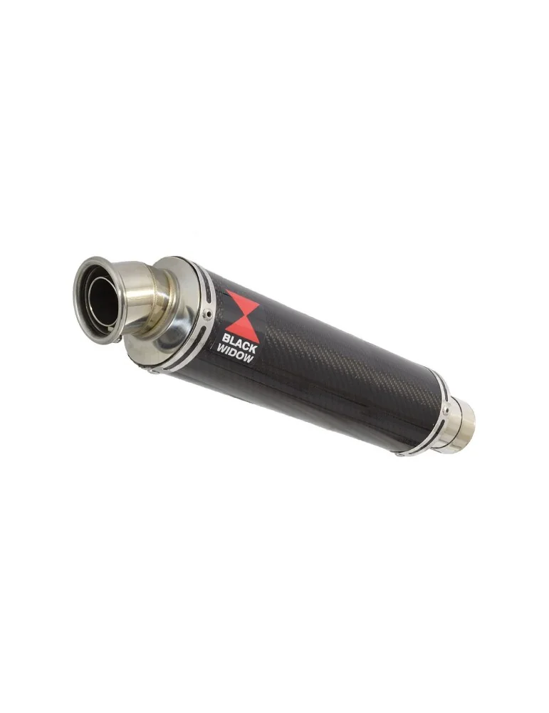 CBF600 S N SA (PC43) 08-13 Tube de raccord et Silencieux Rond En Carbone 350mm