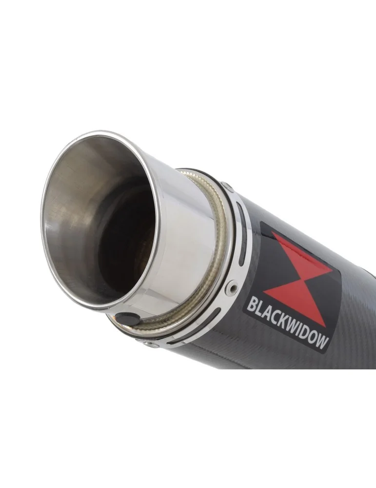 CB600 (PC41) Hornet 07-13 Silencieux & tube de raccord Et Silencieux GP Rond En Carbone 360mm