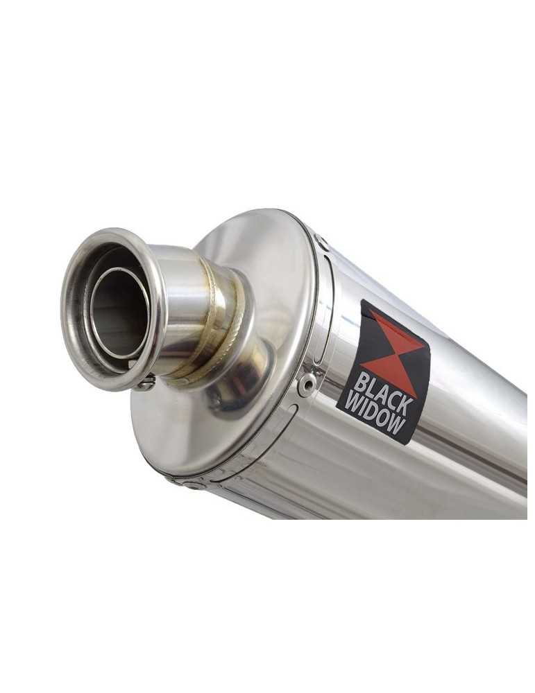 ZX6R ZX-6R 2009/2016 Tube de raccord & Silencieux Ovale En Inox 230mm
