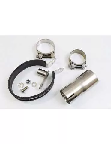 R1150 GS Décatalyseur exhaust collector & Rond En Carbone Silencieux 200mm