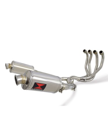 ZX-11 ZX11 4-2 Ligne complète & Silencieux Ovale En Inox 230mm