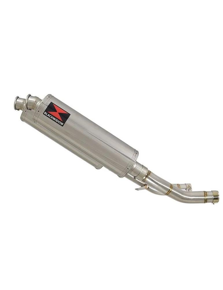 KAWASAKI Z1000 ZR1000A 2003 04 05 06 4-2 Silencieux Ovale Silencieux En Inox 400mm