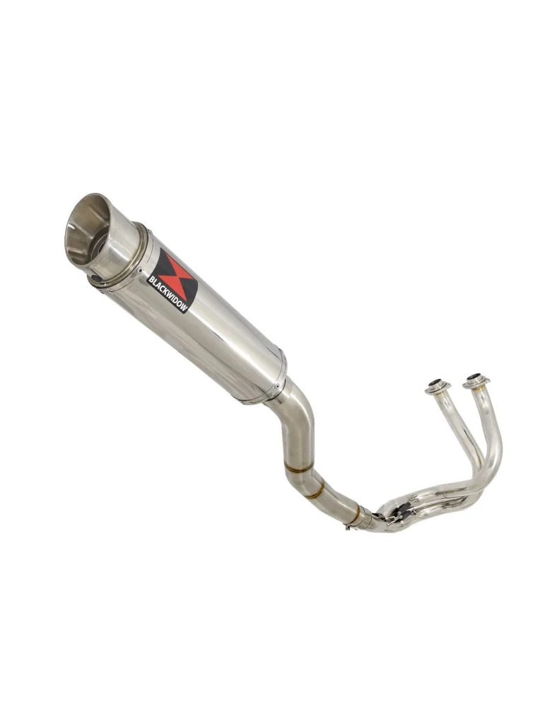 Ninja 650 2017 Decata Passage Haut Ligne complète + Silencieux GP Rond en Inox 360mm