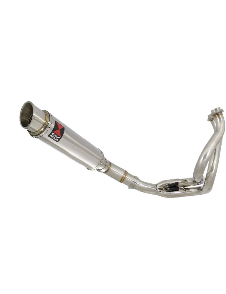 Ninja 650 2017 Decata Passage Bas Ligne complète + Silencieux GP Rond en Inox 350mm