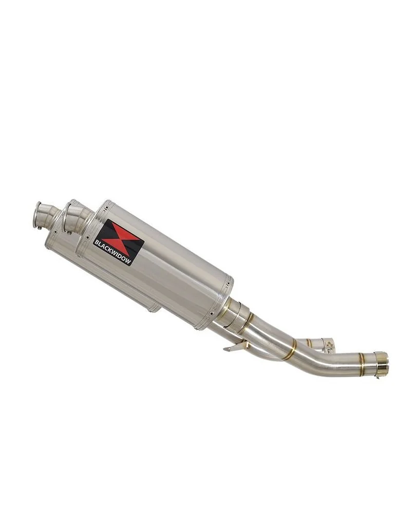 KAWASAKI Z1000 ZR1000A 2003 04 05 06 4-2 Silencieux Ovale Silencieux En Inox 300mm