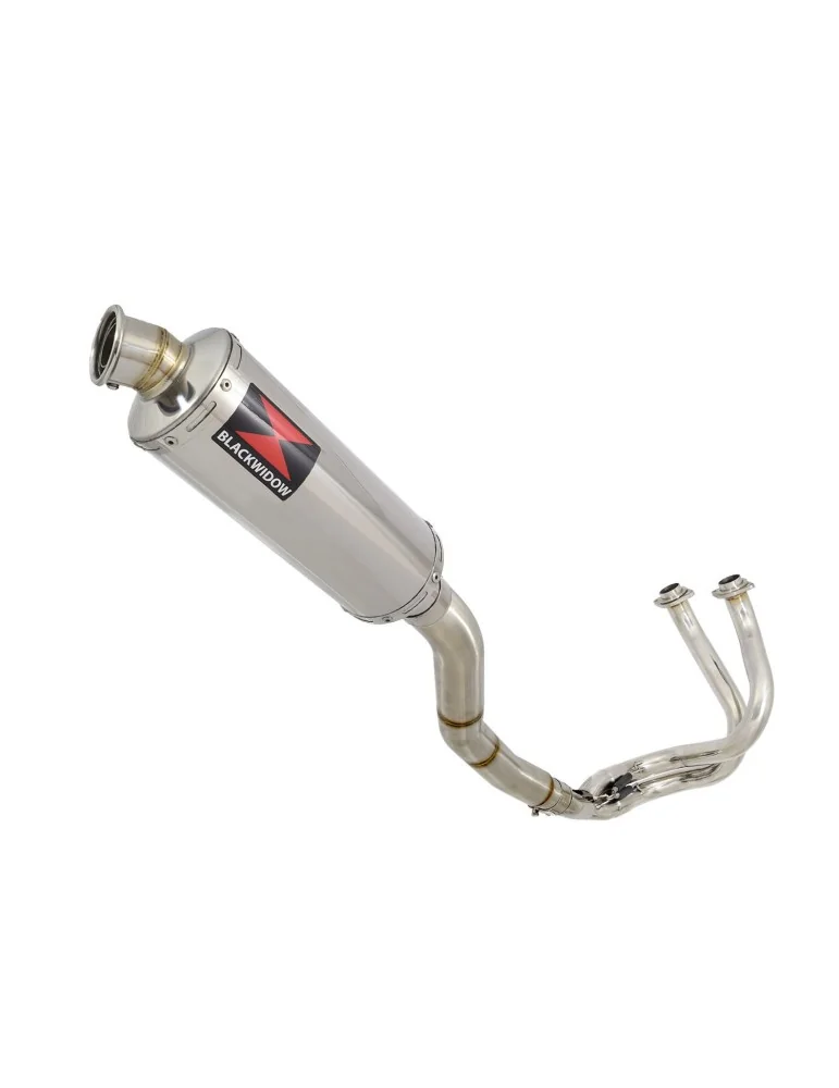 Ninja 650 2017 Decata Passage Haut Ligne complète + Silencieux Rond en Inox 300mm