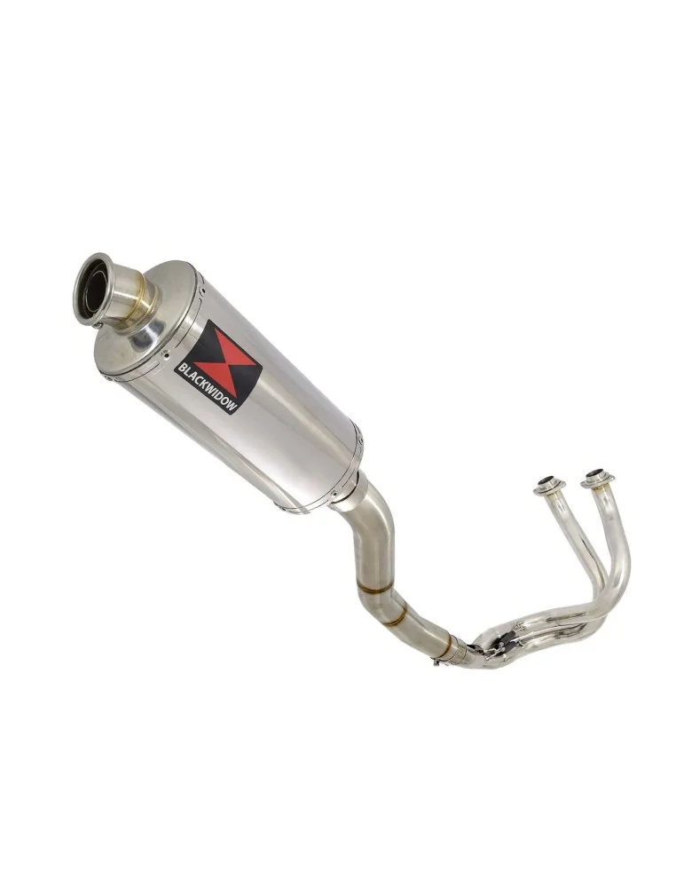 Ninja 650 2017 Decata Passage Haut Ligne complète + Silencieux Ovale en Inox 300mm