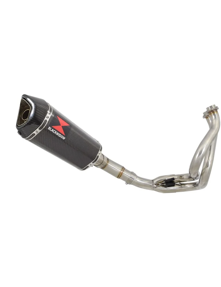 Ninja 650 2017 Decata Passage Bas Ligne complète + Silencieux Hexagonale En Carbone 300mm