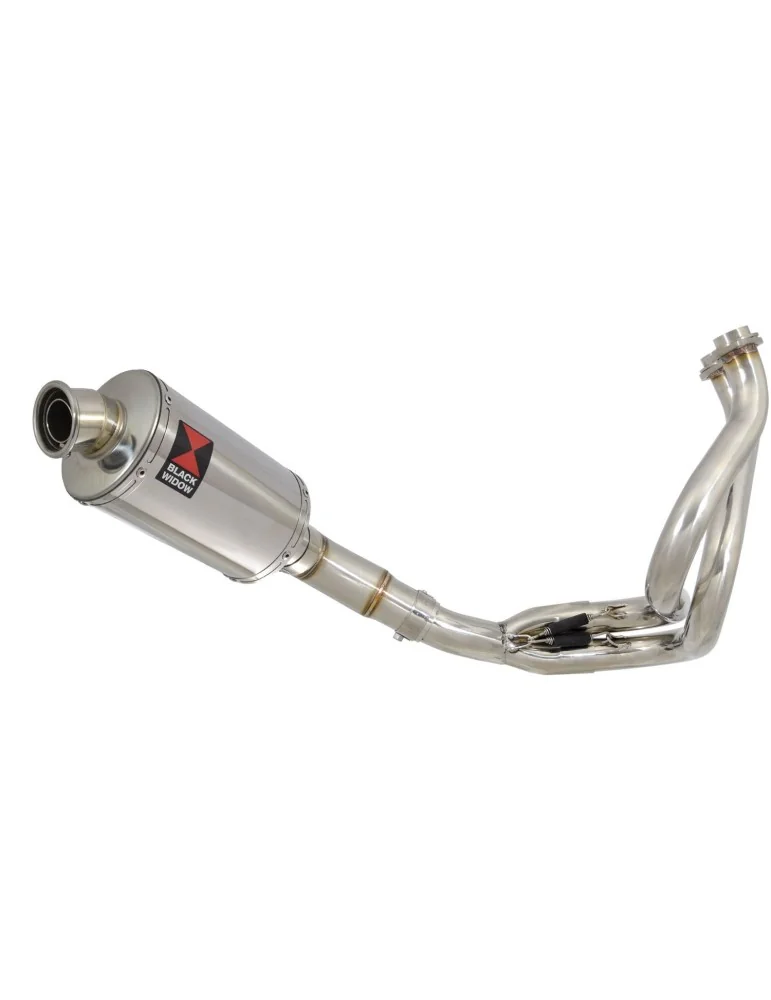 Ninja 650 2017 Decata Passage Bas Ligne complète + Silencieux Ovale en Inox 230mm