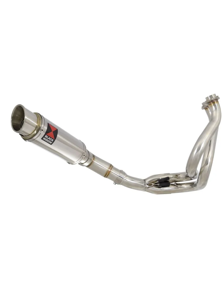 Ninja 650 2017 Decata Passage Bas Ligne complète + Silencieux GP Rond en Inox 230mm