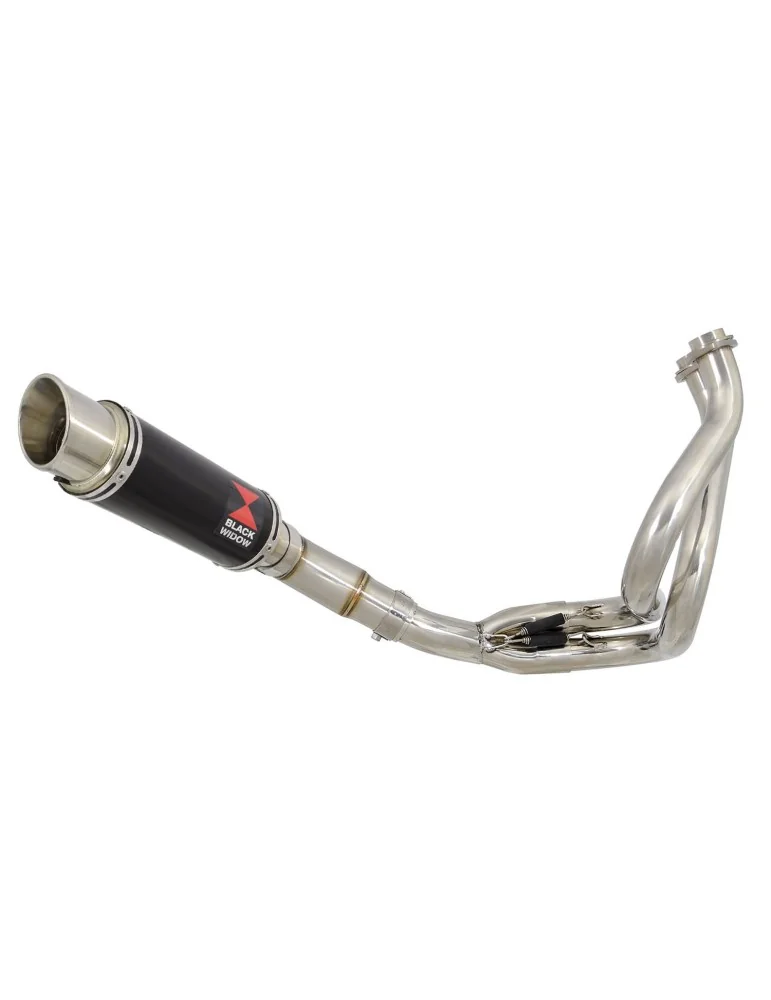 KLE 650 VERSYS 2015 - 2017 De Cat Ligne complètes + GP Black Silencieux En Inox 230mm