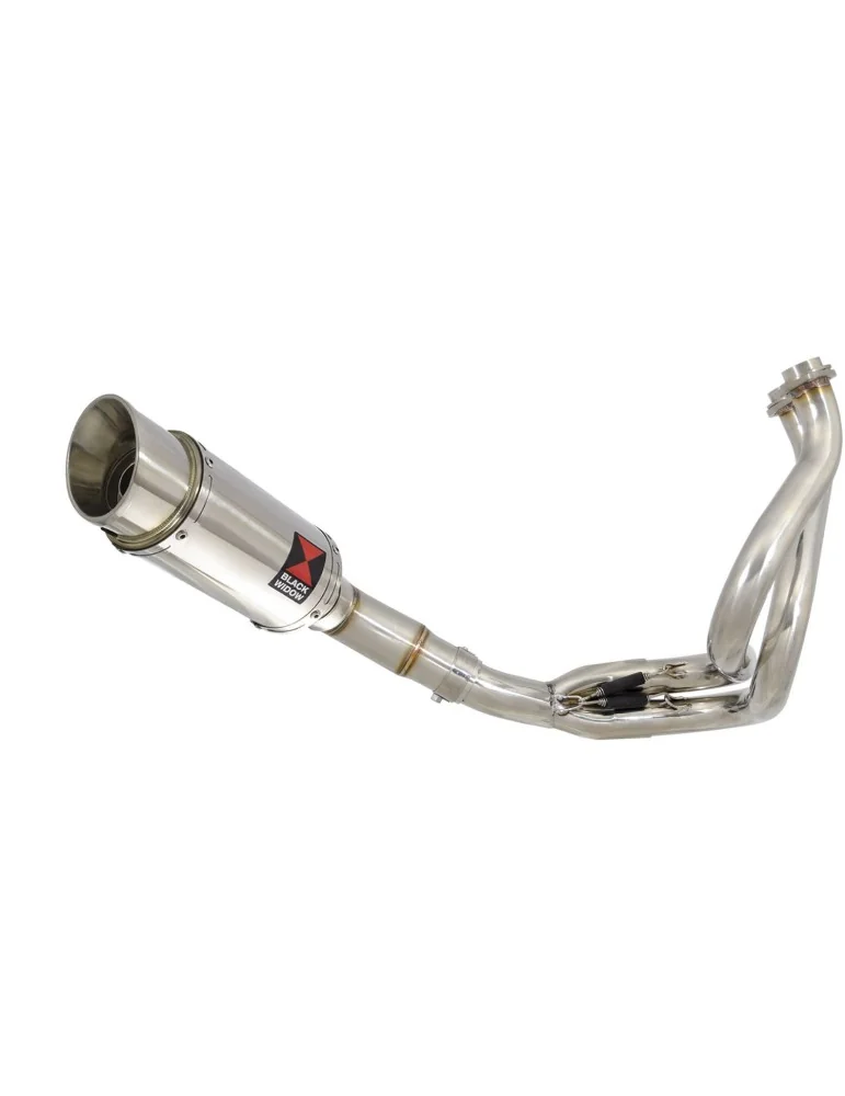 KLE 650 VERSYS 2015 - 2017 De Cat Ligne complètes + Rond Silencieux En Inox 200mm