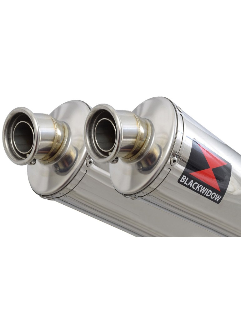 Z1000 2010-2017 4-2 Decata Ligne complète / Silencieux Ovale En Inox 300mm