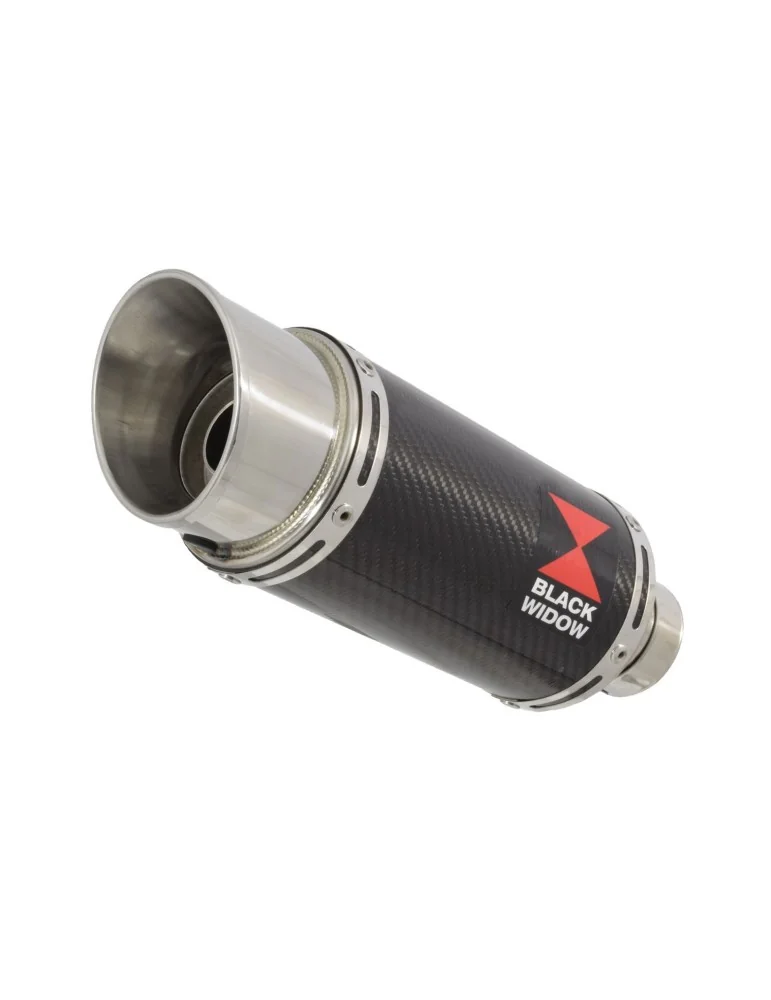 Z1000 2010-2017 4-1 Decata Ligne complète / Silencieux Rond En Carbone 200mm