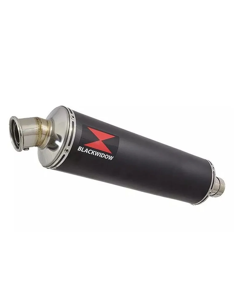  Rond Noir En Inox Silencieux 400mm