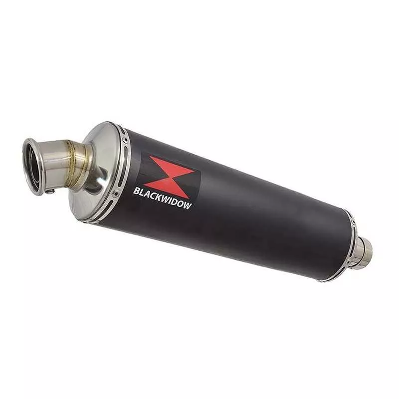  Rond Noir En Inox Silencieux 400mm