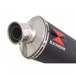  Rond Noir En Inox Silencieux 400mm