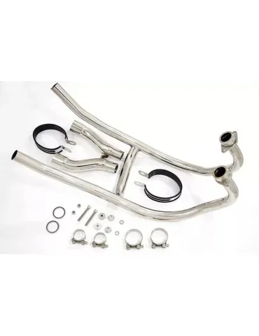 GPZ 500 (EX500) 2-2 Silencieux Ovale En Carbone + Canule en Carbone 200mm